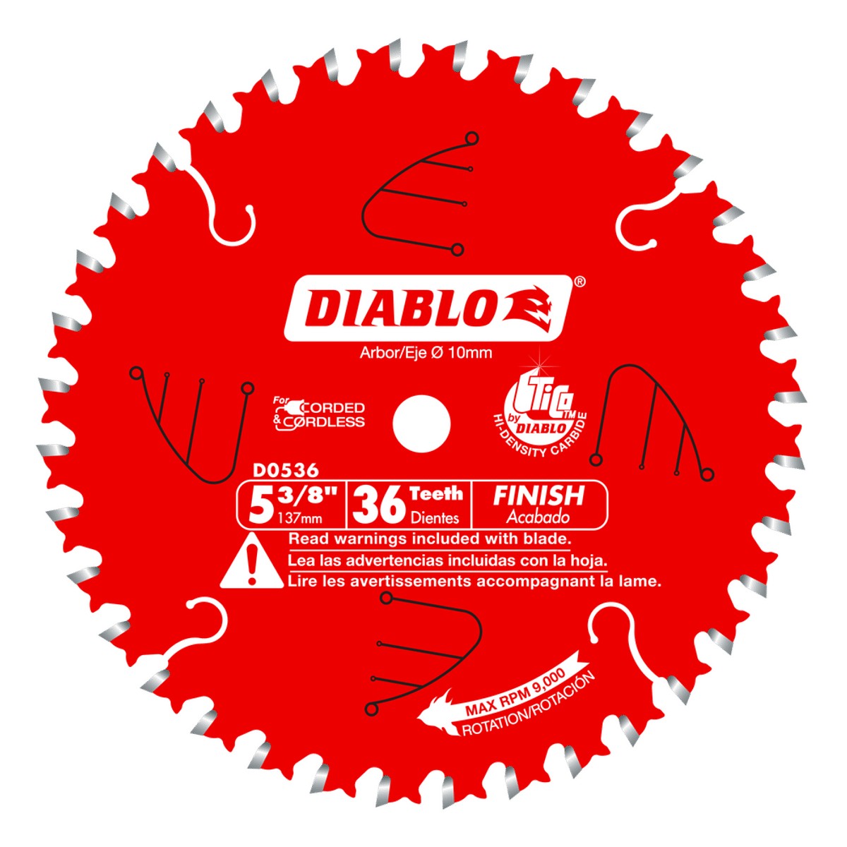 5-3/8x36tcrdlssaw Blade