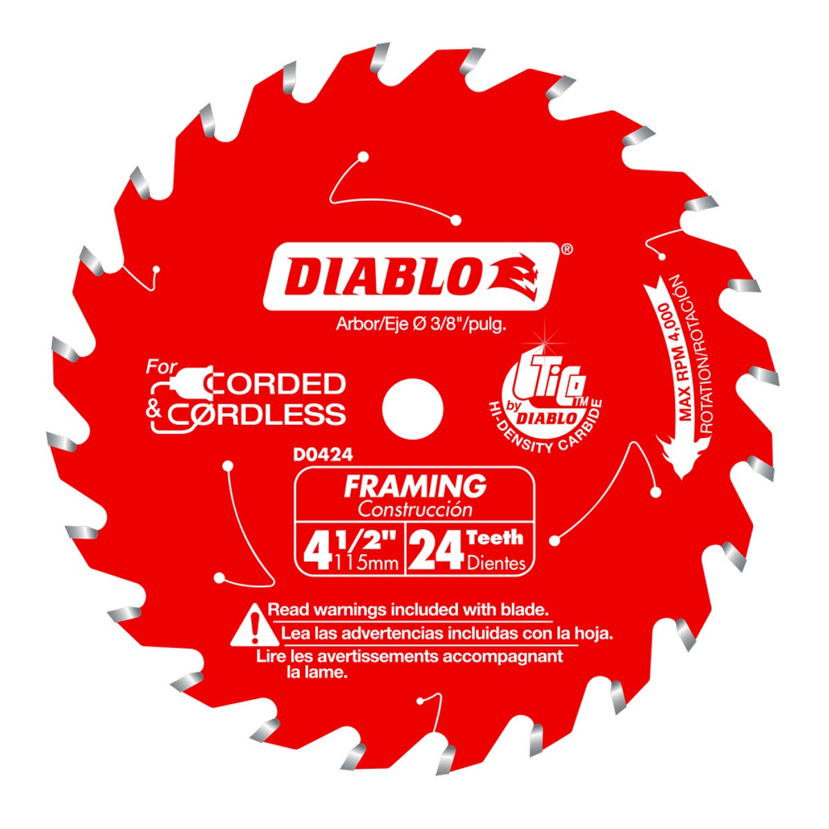 4-1/2"x24 T Fram Blade