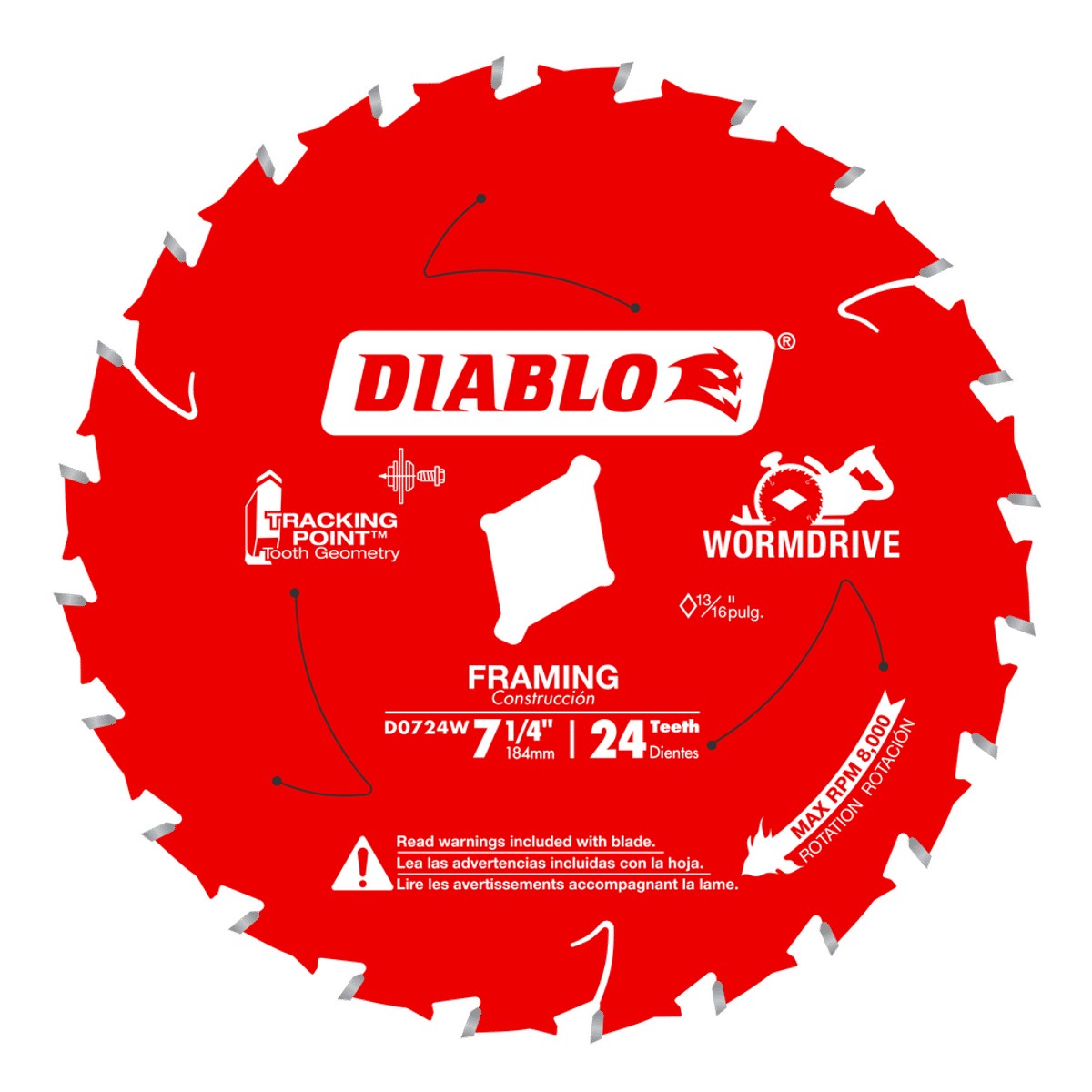 7-1/4 X 24 Frame Blade