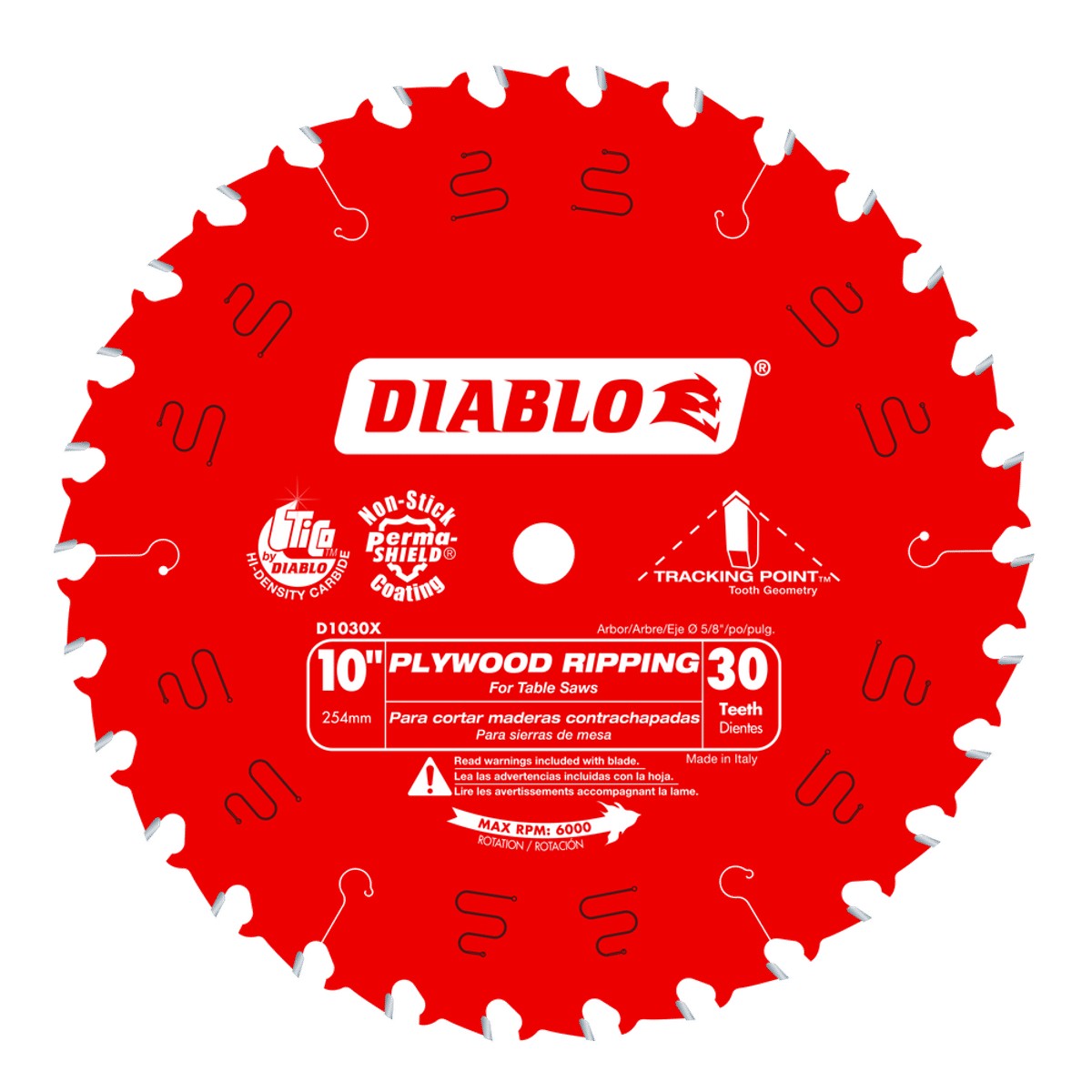 10"x30t Ripping Blade