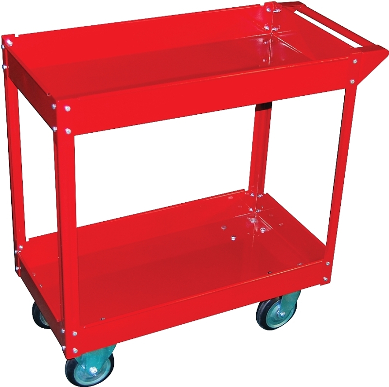 Cart 2 Shelf Service 242 Lb Ca